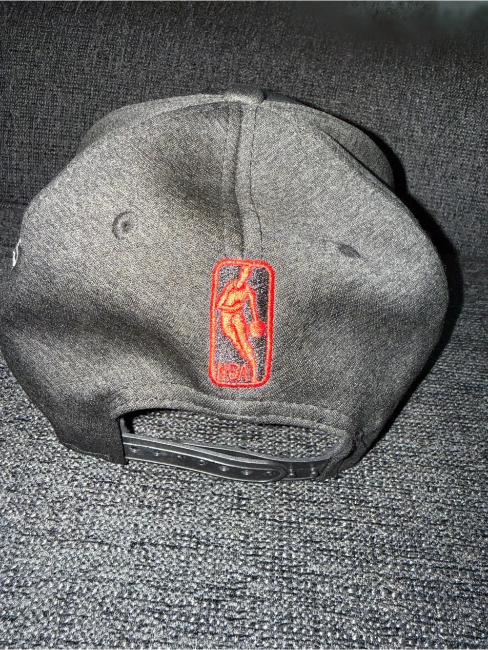 #45 New Era Chicago Bulls NBA Snapback Flat Brim Black Red Hat One size